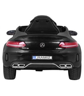 Voiture électrique 12V Mercedes C63 Noire - Pack Luxe