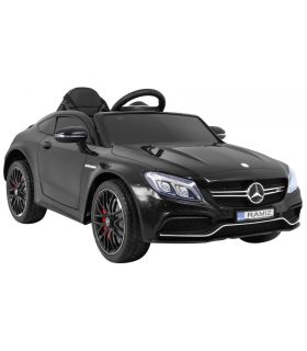 Voiture électrique 12V Mercedes C63 Noire - Pack Luxe