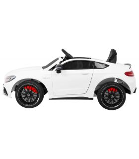 Voiture électrique 12V Mercedes C63 Blanche - Pack Luxe