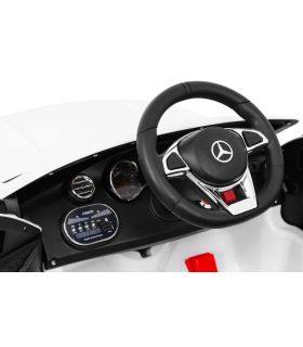 Voiture électrique 12V Mercedes C63 Blanche - Pack Luxe