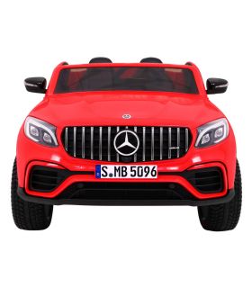 Voiture électrique 2 places 2 x 12V Mercedes GLC 63S Rouge - Pack Luxe