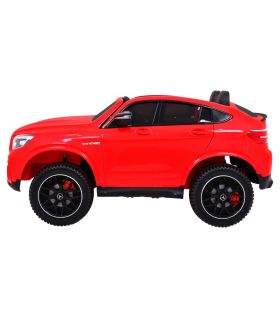 Voiture électrique 2 places 2 x 12V Mercedes GLC 63S Rouge - Pack Luxe