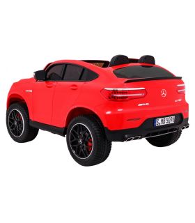 Voiture électrique 2 places 2 x 12V Mercedes GLC 63S Rouge - Pack Luxe