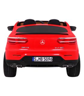 Voiture électrique 2 places 2 x 12V Mercedes GLC 63S Rouge - Pack Luxe