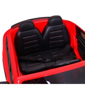 Voiture électrique 2 places 2 x 12V Mercedes GLC 63S Rouge - Pack Luxe