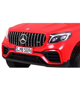Voiture électrique 2 places 2 x 12V Mercedes GLC 63S Rouge - Pack Luxe