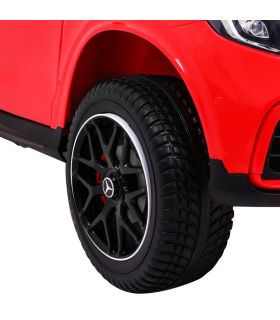 Voiture électrique 2 places 2 x 12V Mercedes GLC 63S Rouge - Pack Luxe