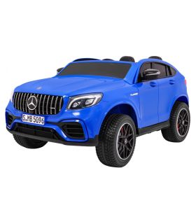 Voiture électrique 2 places 2 x 12V Mercedes GLC 63S Bleu - Pack Luxe