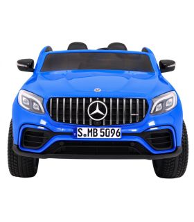Voiture électrique 2 places 2 x 12V Mercedes GLC 63S Bleu - Pack Luxe