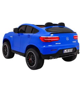 Voiture électrique 2 places 2 x 12V Mercedes GLC 63S Bleu - Pack Luxe