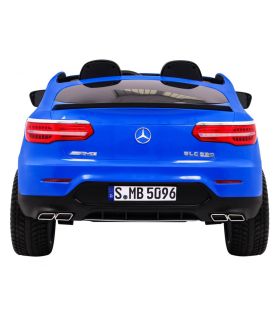 Voiture électrique 2 places 2 x 12V Mercedes GLC 63S Bleu - Pack Luxe