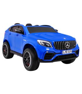 Voiture électrique 2 places 2 x 12V Mercedes GLC 63S Bleu - Pack Luxe