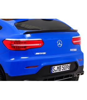Voiture électrique 2 places 2 x 12V Mercedes GLC 63S Bleu - Pack Luxe