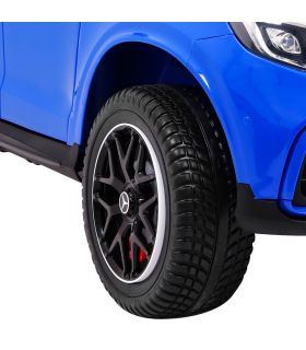 Voiture électrique 2 places 2 x 12V Mercedes GLC 63S Bleu - Pack Luxe