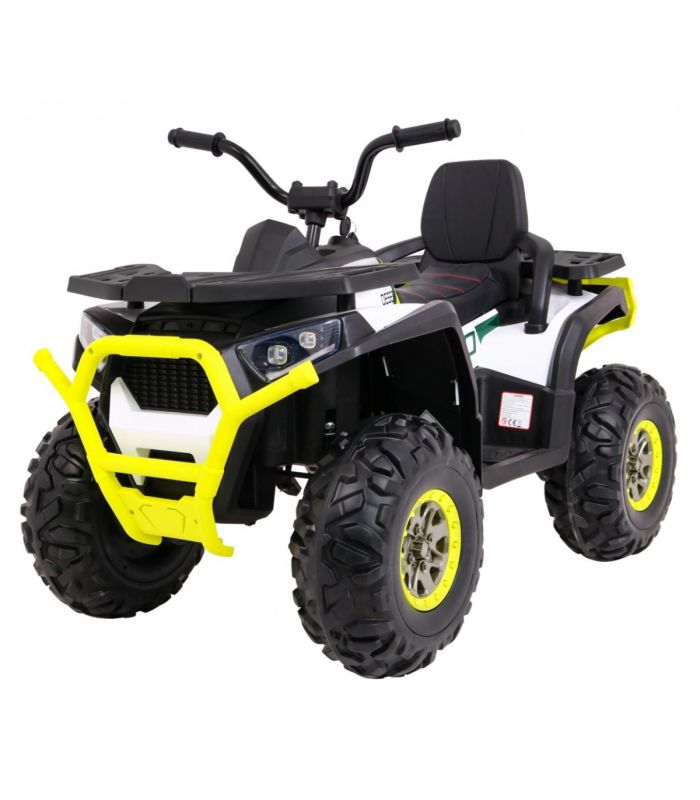 Quad desert 12V Blanc - Pack Luxe