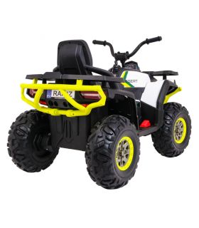 Quad desert 12V Blanc - Pack Luxe