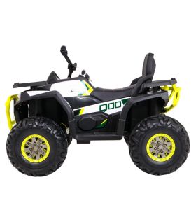 Quad desert 12V Blanc - Pack Luxe