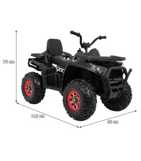 Quad desert 12V Noir - Pack Luxe