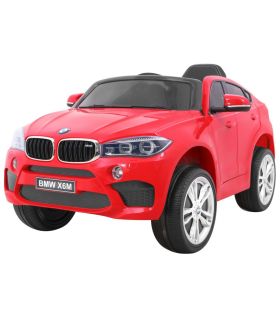 BMW électrique X6 M Rouge pour enfant - voiture électrique 12V enfant- Pack Luxe