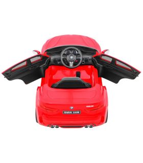 BMW électrique X6 M Rouge pour enfant - voiture électrique 12V enfant- Pack Luxe