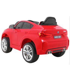 BMW électrique X6 M Rouge pour enfant - voiture électrique 12V enfant- Pack Luxe