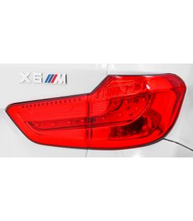 Voiture électrique 12V pour enfant - BMW X6 M Blanche - Pack Luxe