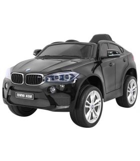 Voiture électrique enfant 12V BMW X6 M Noire - Pack Luxe