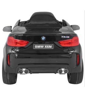 Voiture électrique enfant 12V BMW X6 M Noire - Pack Luxe