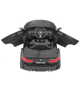 Voiture électrique enfant 12V BMW X6 M Noire - Pack Luxe