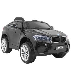 Voiture électrique enfant 12V BMW X6 M Noire - Pack Luxe
