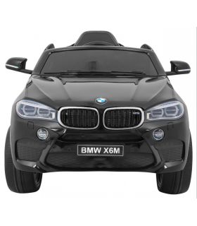 Voiture électrique enfant 12V BMW X6 M Noire - Pack Luxe