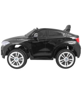 Voiture électrique enfant 12V BMW X6 M Noire - Pack Luxe