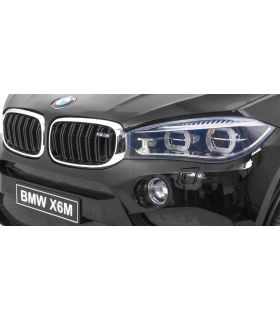 Voiture électrique enfant 12V BMW X6 M Noire - Pack Luxe
