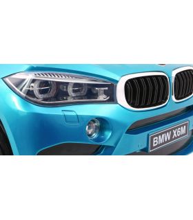 Voiture électrique 12V BMW X6 M Bleue Métallisée- Pack Luxe