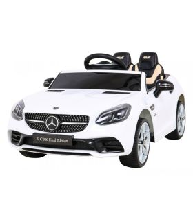 Voiture électrique 12V Mercedes SLC300 Blanche - Pack Luxe
