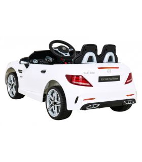 Voiture électrique 12V Mercedes SLC300 Blanche - Pack Luxe