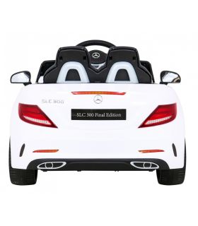 Voiture électrique 12V Mercedes SLC300 Blanche - Pack Luxe