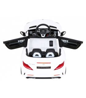 Voiture électrique 12V Mercedes SLC300 Blanche - Pack Luxe