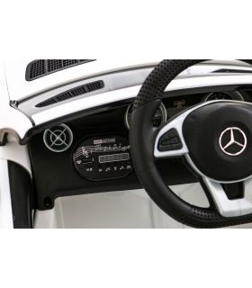 Voiture électrique 12V Mercedes SLC300 Blanche - Pack Luxe