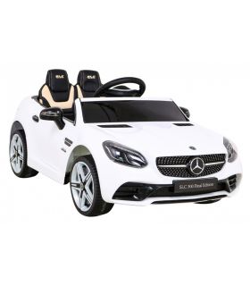 Voiture électrique 12V Mercedes SLC300 Blanche - Pack Luxe