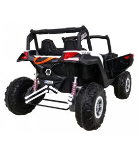 Voiture électrique 2 places 24V Buggy UTV-MX II Blanche - Pack Luxe
