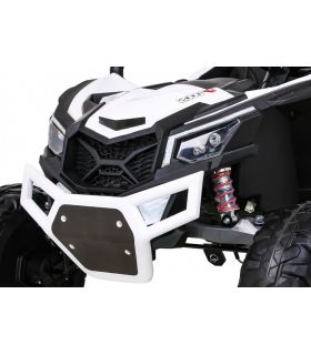 Voiture électrique 2 places 24V Buggy UTV-MX II Blanche - Pack Luxe