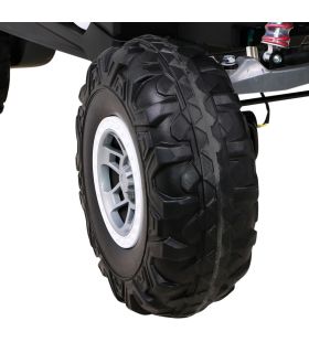 Voiture électrique 2 places 24V Buggy UTV-MX II Blanche - Pack Luxe