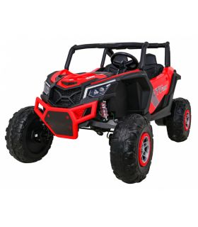 Voiture électrique 2 places 24V Buggy UTV-MX II Rouge - Pack Luxe