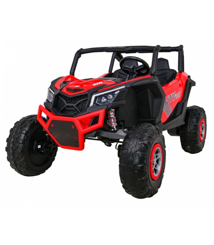 Voiture électrique 2 places 24V Buggy UTV-MX II Rouge - Pack Luxe