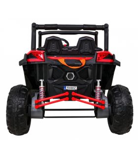 Voiture électrique 2 places 24V Buggy UTV-MX II Rouge - Pack Luxe