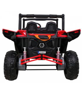 Voiture électrique 2 places 24V Buggy UTV-MX II Rouge - Pack Luxe