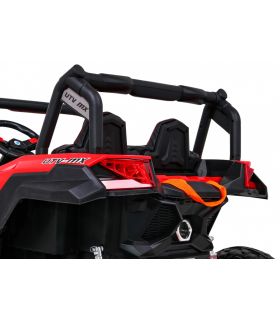 Voiture électrique 2 places 24V Buggy UTV-MX II Rouge - Pack Luxe