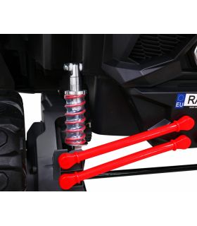 Voiture électrique 2 places 24V Buggy UTV-MX II Rouge - Pack Luxe