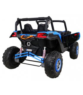 Voiture électrique 2 places 24V Buggy UTV-MX II Bleu - Pack Luxe